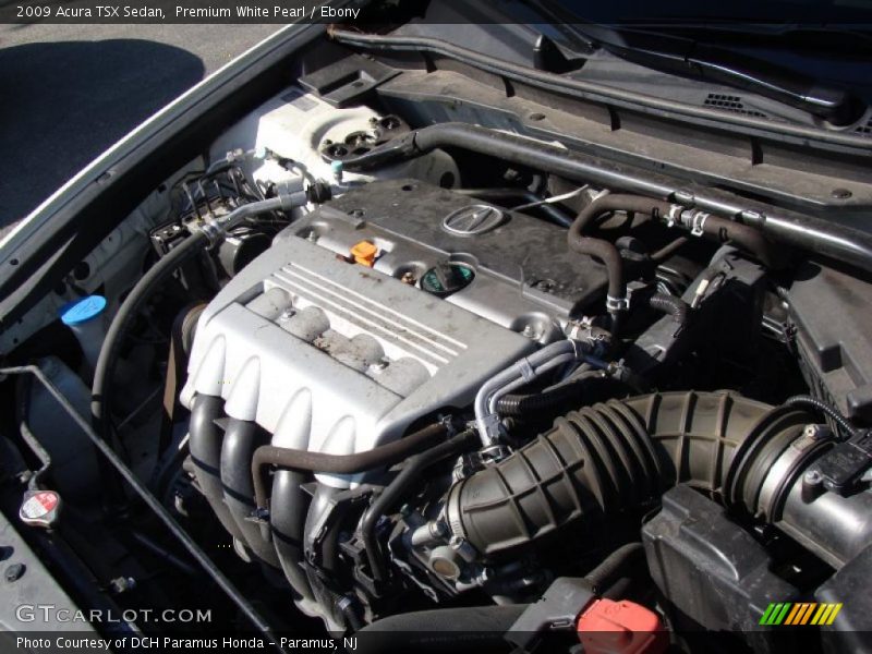 Premium White Pearl / Ebony 2009 Acura TSX Sedan
