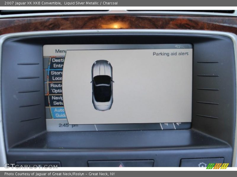 Liquid Silver Metallic / Charcoal 2007 Jaguar XK XK8 Convertible