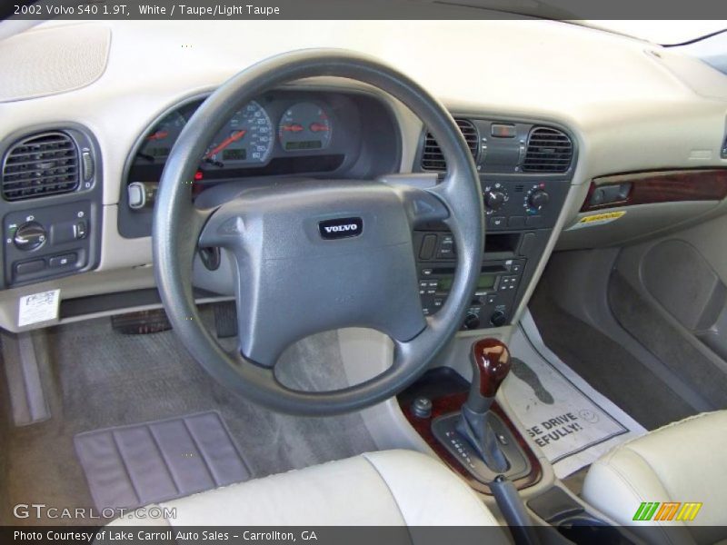  2002 S40 1.9T Taupe/Light Taupe Interior