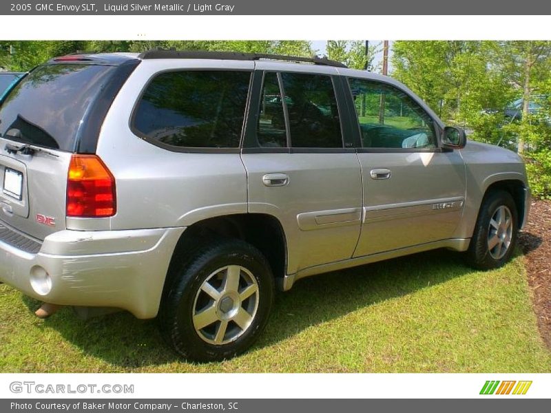 Liquid Silver Metallic / Light Gray 2005 GMC Envoy SLT