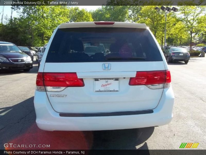 Taffeta White / Ivory 2009 Honda Odyssey EX-L