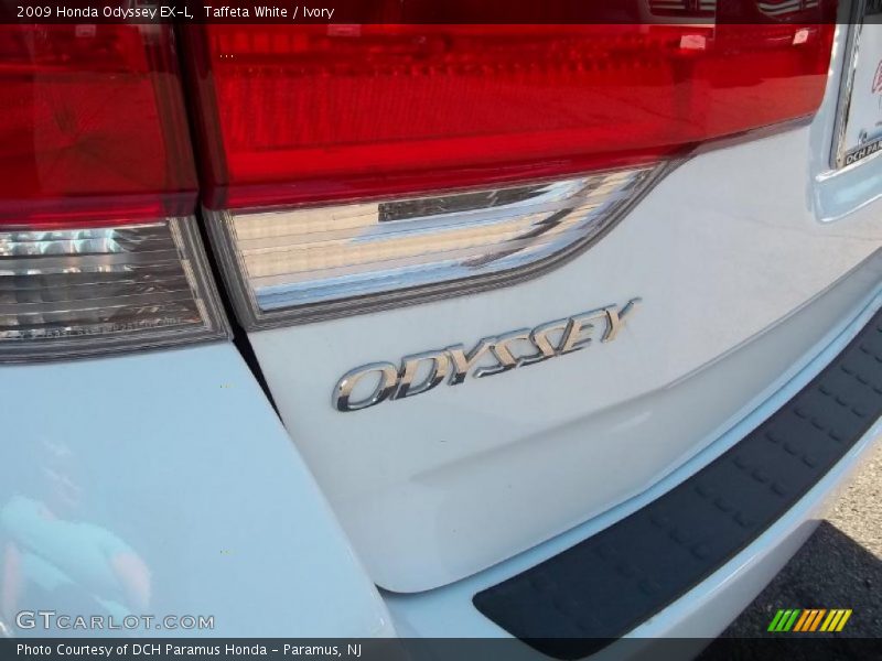 Taffeta White / Ivory 2009 Honda Odyssey EX-L