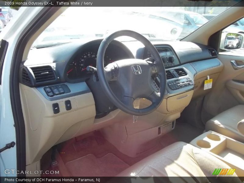 Taffeta White / Ivory 2009 Honda Odyssey EX-L