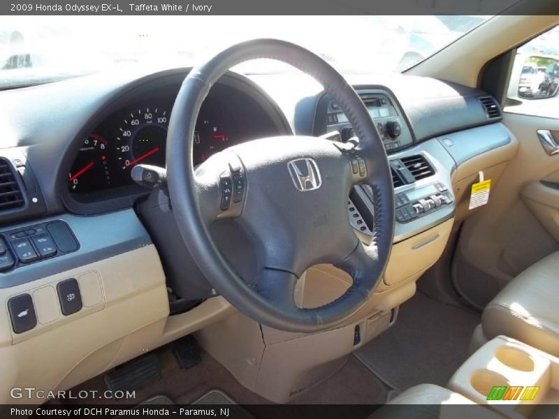 Taffeta White / Ivory 2009 Honda Odyssey EX-L