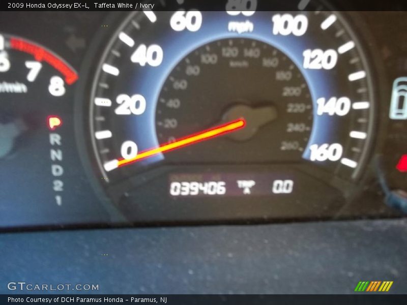 Taffeta White / Ivory 2009 Honda Odyssey EX-L