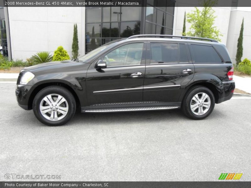 Verde Brook Metallic / Macadamia 2008 Mercedes-Benz GL 450 4Matic