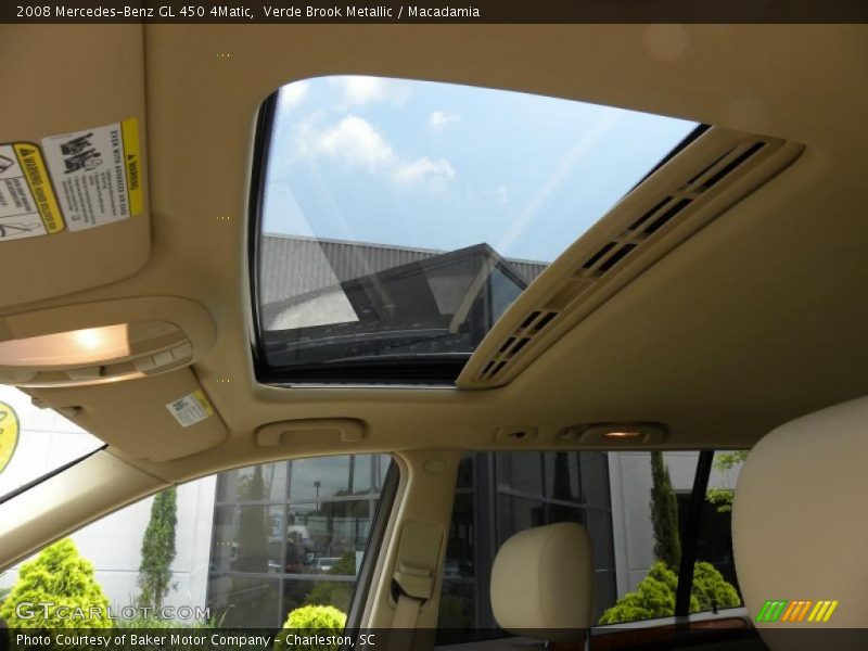 Verde Brook Metallic / Macadamia 2008 Mercedes-Benz GL 450 4Matic
