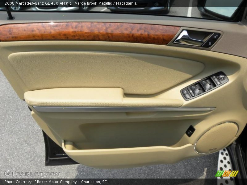 Verde Brook Metallic / Macadamia 2008 Mercedes-Benz GL 450 4Matic