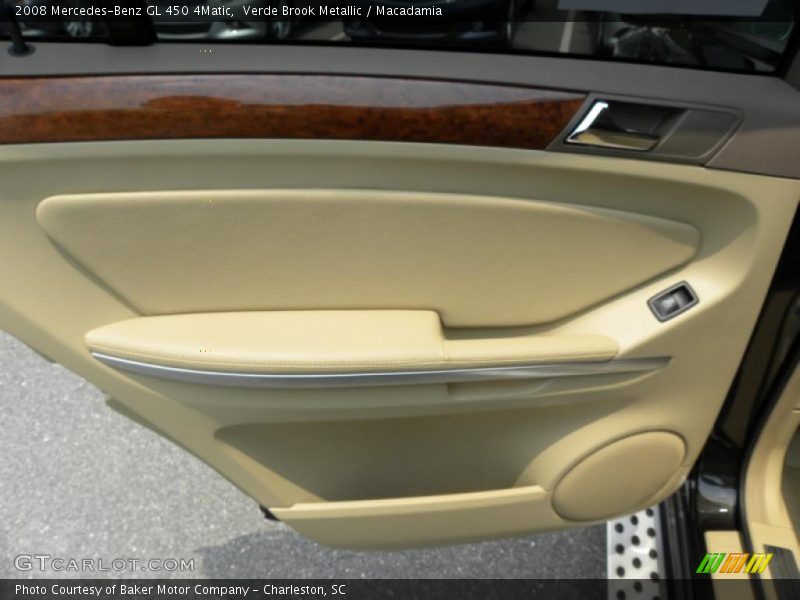 Verde Brook Metallic / Macadamia 2008 Mercedes-Benz GL 450 4Matic