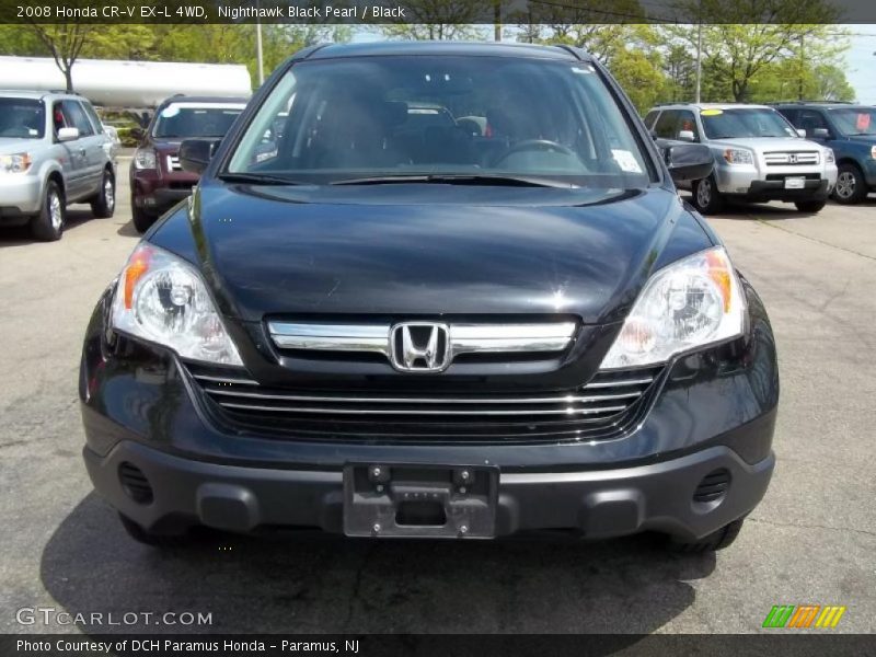 Nighthawk Black Pearl / Black 2008 Honda CR-V EX-L 4WD