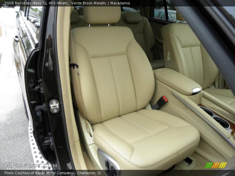 Verde Brook Metallic / Macadamia 2008 Mercedes-Benz GL 450 4Matic