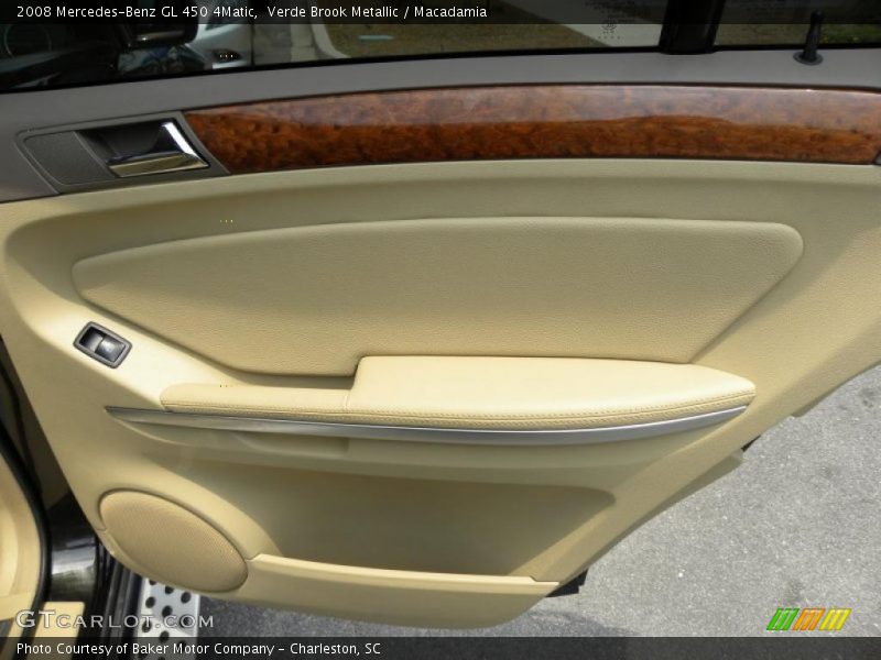 Verde Brook Metallic / Macadamia 2008 Mercedes-Benz GL 450 4Matic