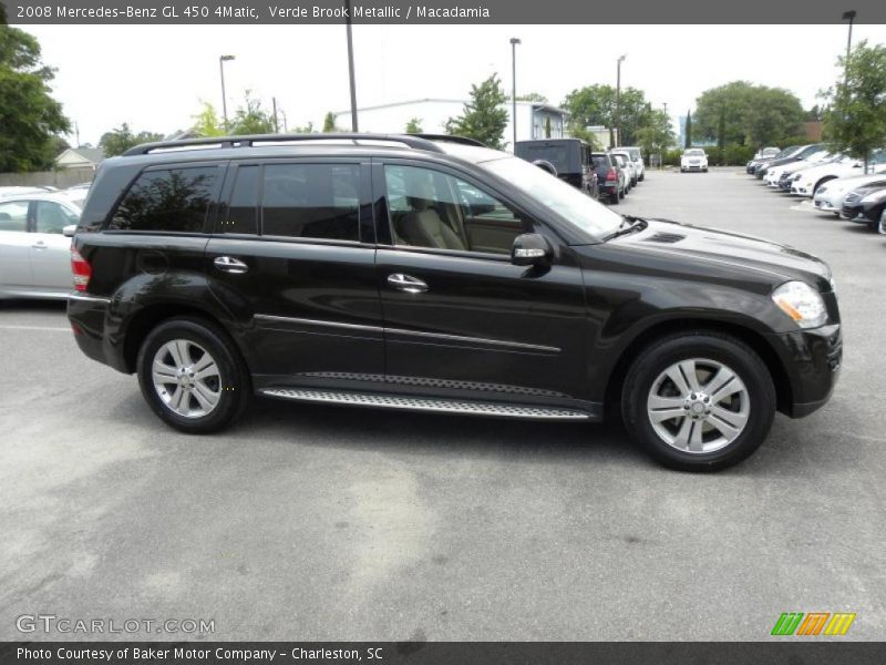 Verde Brook Metallic / Macadamia 2008 Mercedes-Benz GL 450 4Matic