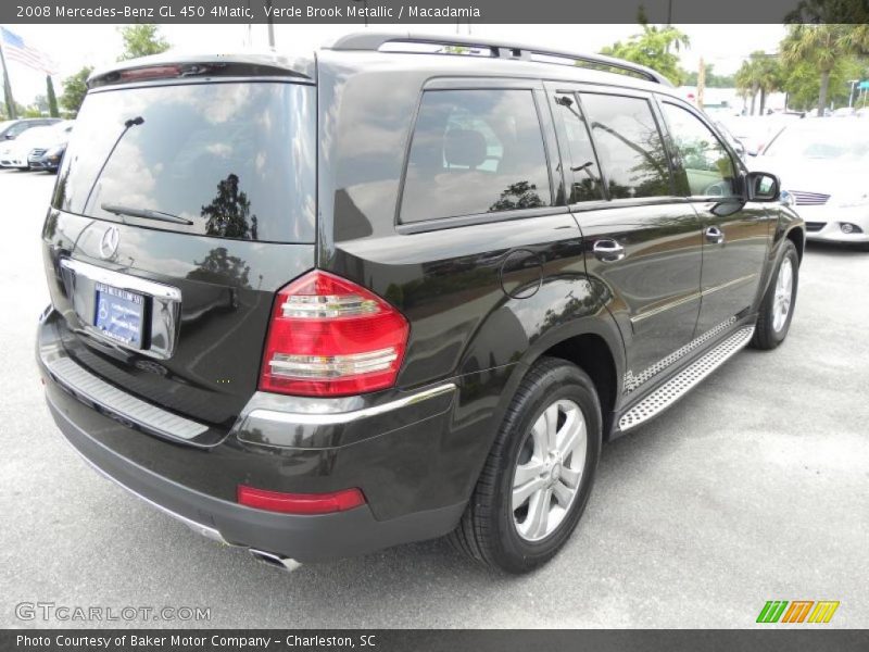 Verde Brook Metallic / Macadamia 2008 Mercedes-Benz GL 450 4Matic