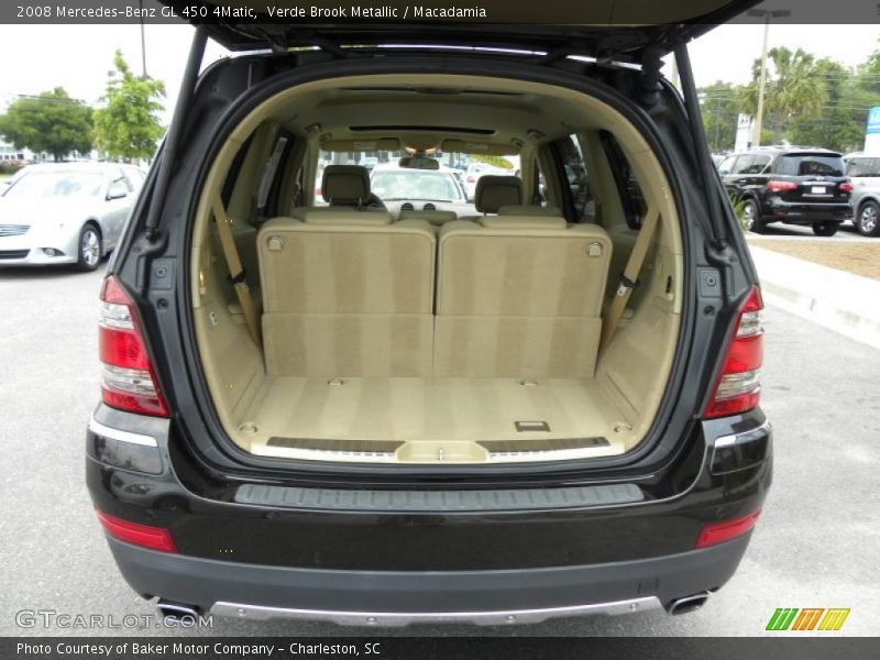 Verde Brook Metallic / Macadamia 2008 Mercedes-Benz GL 450 4Matic