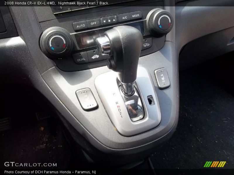 Nighthawk Black Pearl / Black 2008 Honda CR-V EX-L 4WD