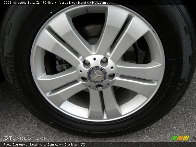Verde Brook Metallic / Macadamia 2008 Mercedes-Benz GL 450 4Matic
