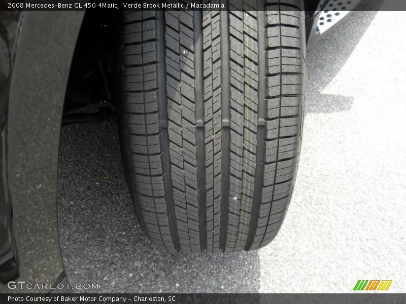 Verde Brook Metallic / Macadamia 2008 Mercedes-Benz GL 450 4Matic