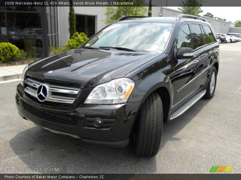 Verde Brook Metallic / Macadamia 2008 Mercedes-Benz GL 450 4Matic
