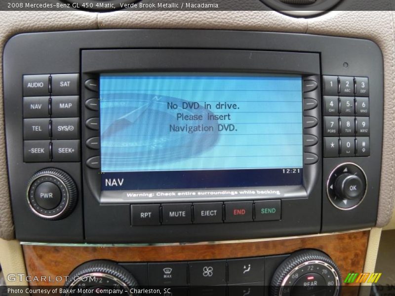 Verde Brook Metallic / Macadamia 2008 Mercedes-Benz GL 450 4Matic