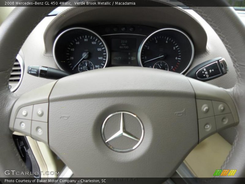 Verde Brook Metallic / Macadamia 2008 Mercedes-Benz GL 450 4Matic