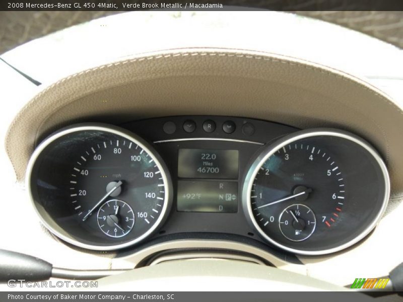Verde Brook Metallic / Macadamia 2008 Mercedes-Benz GL 450 4Matic