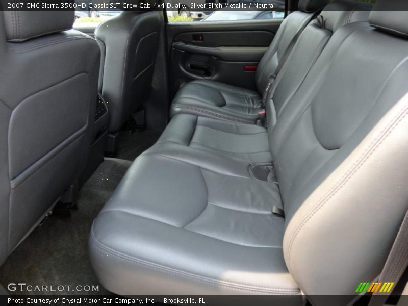Silver Birch Metallic / Neutral 2007 GMC Sierra 3500HD Classic SLT Crew Cab 4x4 Dually