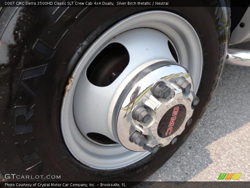 Silver Birch Metallic / Neutral 2007 GMC Sierra 3500HD Classic SLT Crew Cab 4x4 Dually