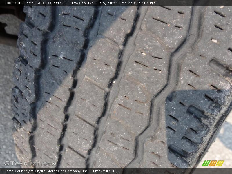 Silver Birch Metallic / Neutral 2007 GMC Sierra 3500HD Classic SLT Crew Cab 4x4 Dually