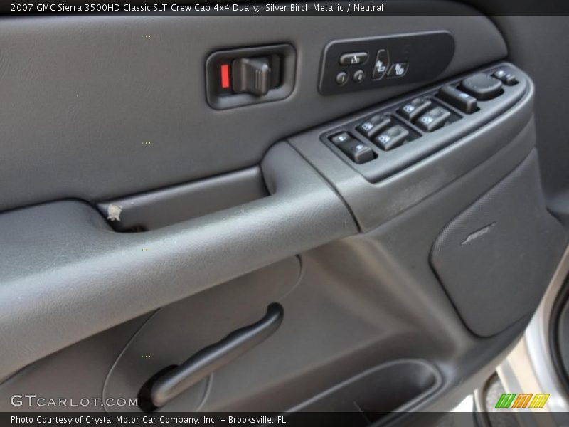 Silver Birch Metallic / Neutral 2007 GMC Sierra 3500HD Classic SLT Crew Cab 4x4 Dually