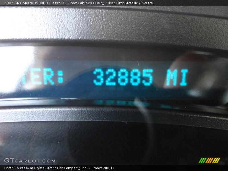 Silver Birch Metallic / Neutral 2007 GMC Sierra 3500HD Classic SLT Crew Cab 4x4 Dually