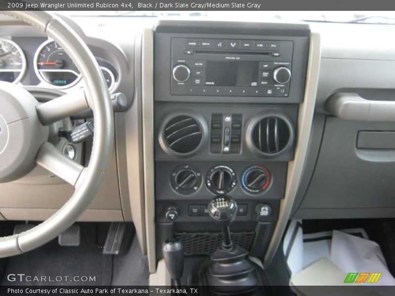 Black / Dark Slate Gray/Medium Slate Gray 2009 Jeep Wrangler Unlimited Rubicon 4x4