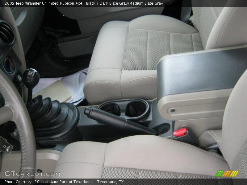 Black / Dark Slate Gray/Medium Slate Gray 2009 Jeep Wrangler Unlimited Rubicon 4x4