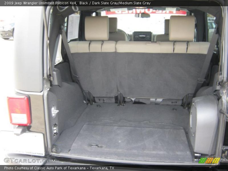 Black / Dark Slate Gray/Medium Slate Gray 2009 Jeep Wrangler Unlimited Rubicon 4x4