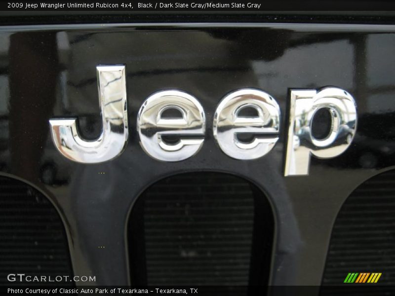 Black / Dark Slate Gray/Medium Slate Gray 2009 Jeep Wrangler Unlimited Rubicon 4x4