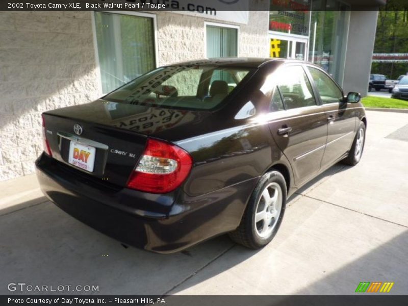 Black Walnut Pearl / Taupe 2002 Toyota Camry XLE