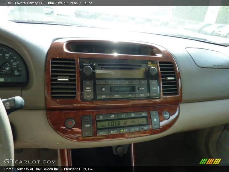 Black Walnut Pearl / Taupe 2002 Toyota Camry XLE