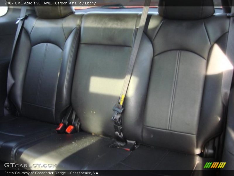 Carbon Metallic / Ebony 2007 GMC Acadia SLT AWD