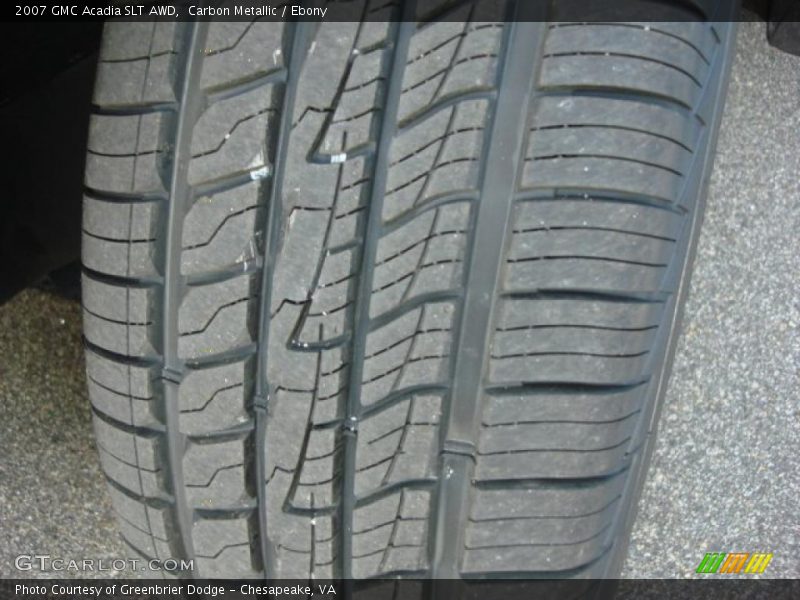 Carbon Metallic / Ebony 2007 GMC Acadia SLT AWD