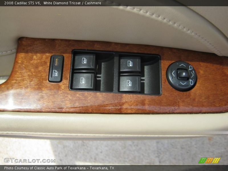 White Diamond Tricoat / Cashmere 2008 Cadillac STS V6