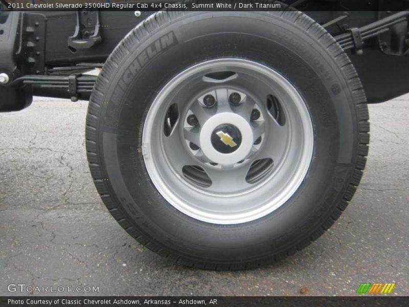  2011 Silverado 3500HD Regular Cab 4x4 Chassis Wheel