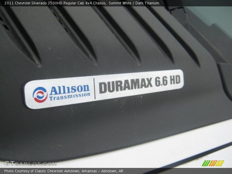  2011 Silverado 3500HD Regular Cab 4x4 Chassis Logo