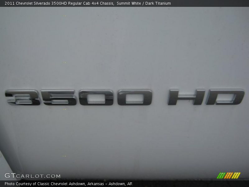 2011 Silverado 3500HD Regular Cab 4x4 Chassis Logo