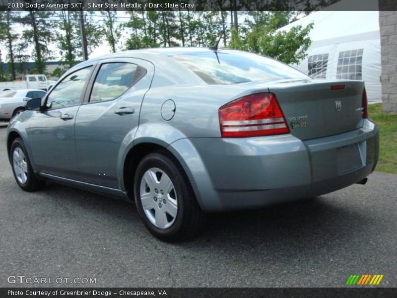Silver Steel Metallic / Dark Slate Gray 2010 Dodge Avenger SXT