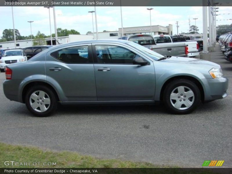 Silver Steel Metallic / Dark Slate Gray 2010 Dodge Avenger SXT