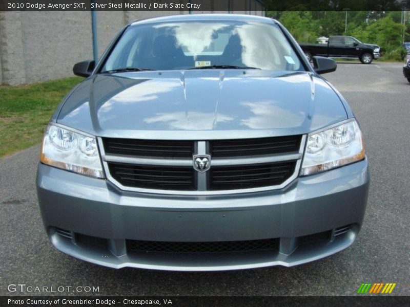 Silver Steel Metallic / Dark Slate Gray 2010 Dodge Avenger SXT