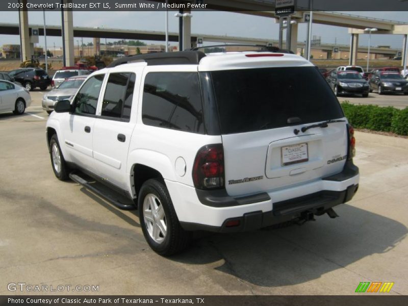 Summit White / Medium Pewter 2003 Chevrolet TrailBlazer EXT LS