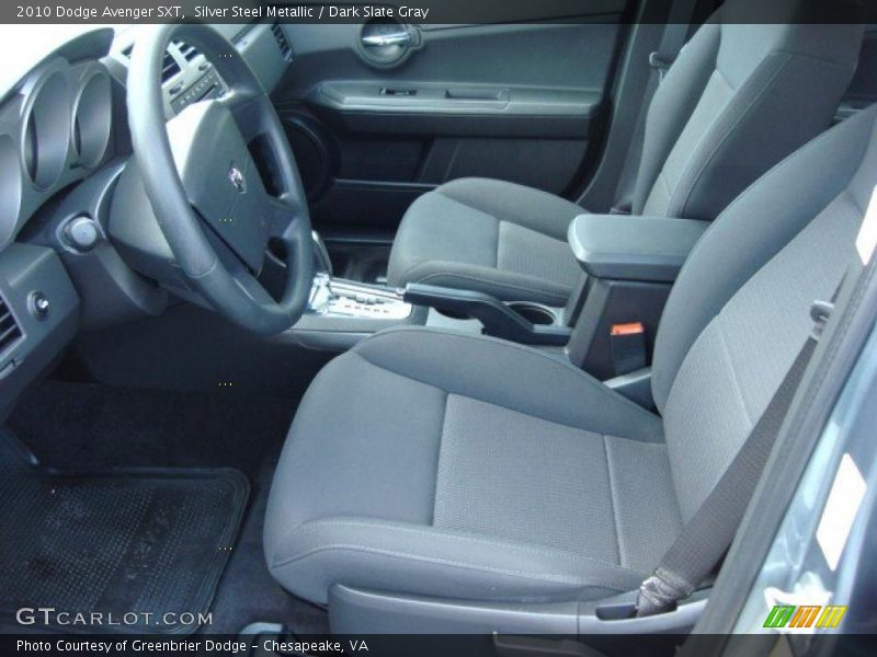 Silver Steel Metallic / Dark Slate Gray 2010 Dodge Avenger SXT