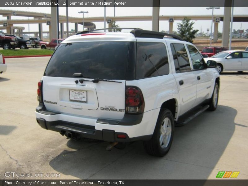 Summit White / Medium Pewter 2003 Chevrolet TrailBlazer EXT LS