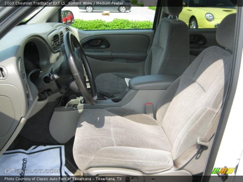 Summit White / Medium Pewter 2003 Chevrolet TrailBlazer EXT LS
